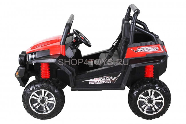 Двухместный полноприводный электромобиль Red Buggy 12V 2.4G - S2588 Двухместный полноприводный электромобиль Red Buggy 12V 2.4G - S2588