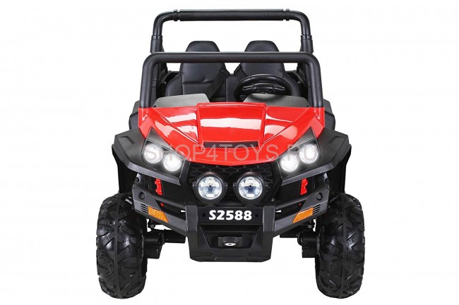 Двухместный полноприводный электромобиль Red Buggy 12V 2.4G - S2588 Двухместный полноприводный электромобиль Red Buggy 12V 2.4G - S2588