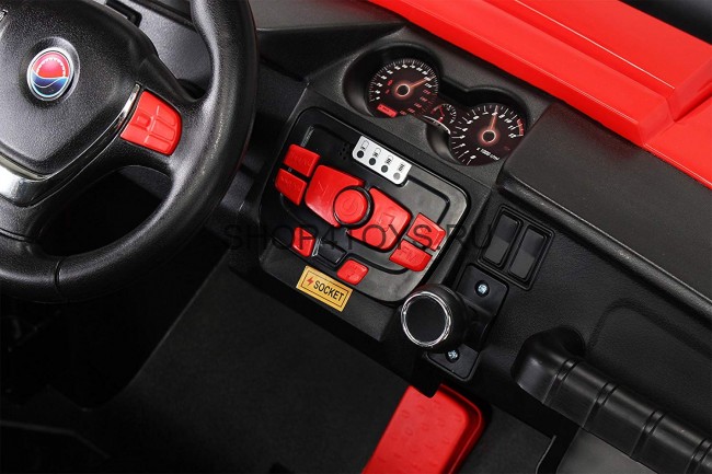 Двухместный полноприводный электромобиль Red Buggy 12V 2.4G - S2588 Двухместный полноприводный электромобиль Red Buggy 12V 2.4G - S2588