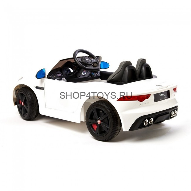 Детский электромобиль DMD-218 Jaguar RS-3 White 12V - DMD-218-WHITE Детский электромобиль DMD-218 Jaguar RS-3 White 12V - DMD-218-WHITE
