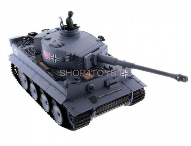 Радиоуправляемый танк Heng Long German Tiger 1:16 (ИК+Пневмо) 2.4G - 3818-1 V6.0 Радиоуправляемый танк Heng Long German Tiger 1:16 (ИК+Пневмо) 2.4G - 3818-1 V6.0