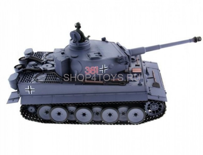 Радиоуправляемый танк Heng Long German Tiger 1:16 (ИК+Пневмо) 2.4G - 3818-1 V6.0 Радиоуправляемый танк Heng Long German Tiger 1:16 (ИК+Пневмо) 2.4G - 3818-1 V6.0