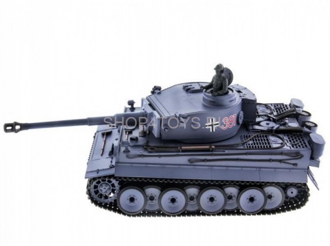 Радиоуправляемый танк Heng Long German Tiger 1:16 (ИК+Пневмо) 2.4G - 3818-1 V6.0 Радиоуправляемый танк Heng Long German Tiger 1:16 (ИК+Пневмо) 2.4G - 3818-1 V6.0