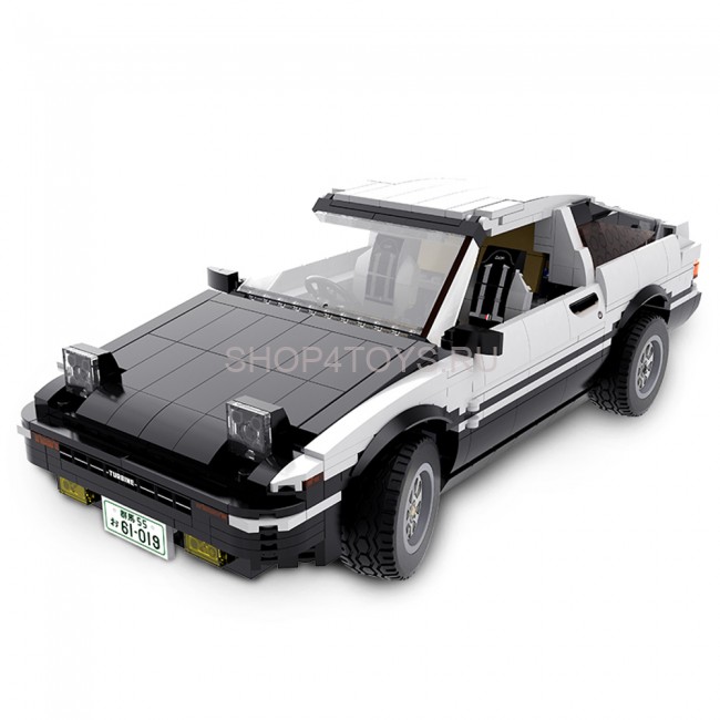 Конструктор CADA deTech Toyota Corolla AE86 (1234 детали) - C61019W Конструктор CADA deTech Toyota Corolla AE86 (1234 детали) - C61019W