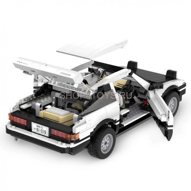 Конструктор CADA deTech Toyota Corolla AE86 (1234 детали) - C61019W Конструктор CADA deTech Toyota Corolla AE86 (1234 детали) - C61019W