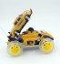Радиоуправляемая машина-перевертыш Bubble Car желтая - 333-PP03