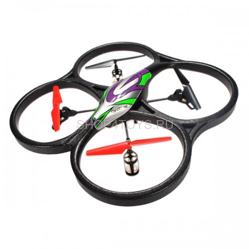 Радиоуправляемый квадрокоптер WLToys V262 Cyclone UFO Drones 2.4G - V262 Радиоуправляемый квадрокоптер WLToys V262 Cyclone UFO Drones 2.4G - V262