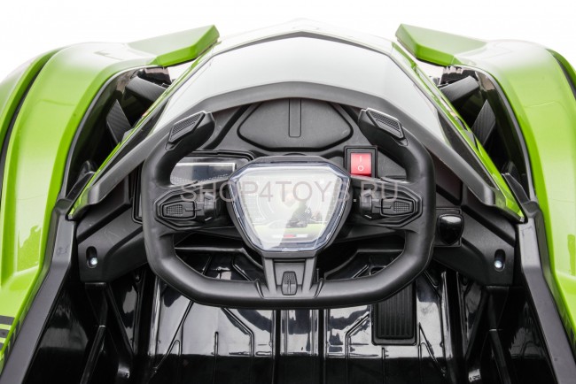 Детский электромобиль Lamborghini V12 Vision Gran Turismo 4WD 12V - HL528-LUX-GREEN Детский электромобиль Lamborghini V12 Vision Gran Turismo 4WD 12V - HL528-LUX-GREEN