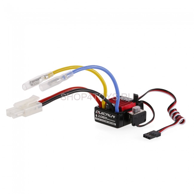Регулятор Hobbywing Quicrun WP-1060-Brushed ESC - 30120201 Регулятор Hobbywing Quicrun WP-1060-Brushed ESC - 30120201