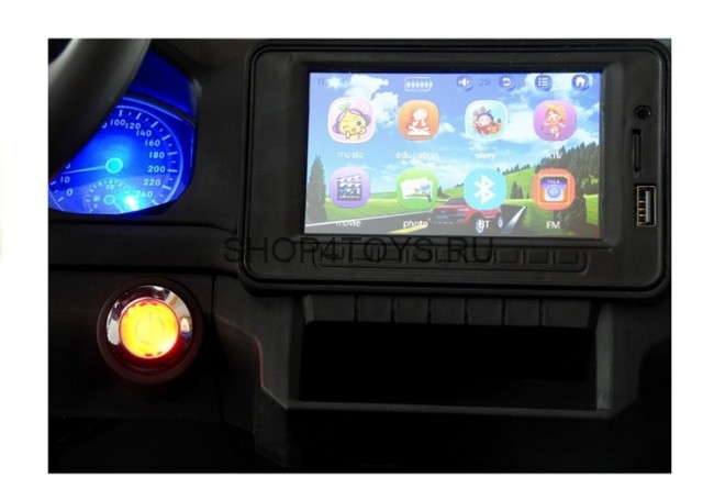 Детский электромобиль Volkswagen Amarok Black 4WD MP4 - DMD-298-BLACK-MP4 Детский электромобиль Volkswagen Amarok Black 4WD MP4 - DMD-298-BLACK-MP4