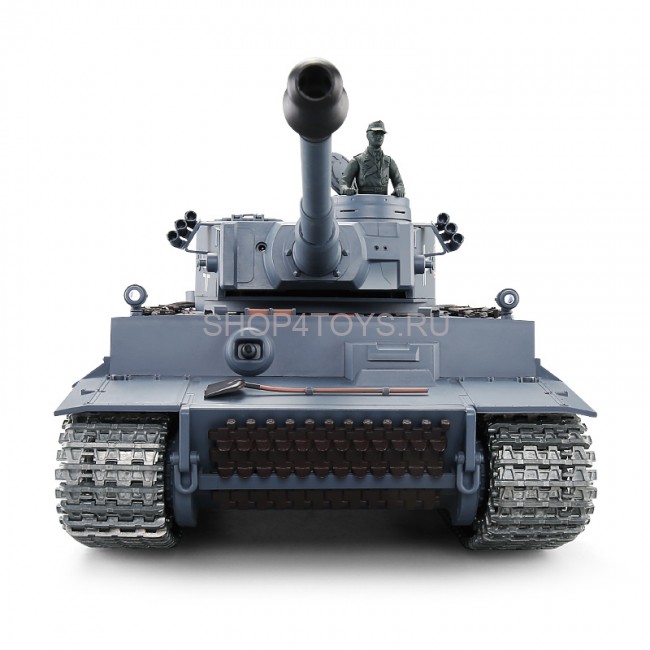 Радиоуправляемый танк Heng Long German Tiger PRO 1:16 (ИК+Пневмо) 2.4G - 3818-1PRO-MS V6.0 Радиоуправляемый танк Heng Long German Tiger PRO 1:16 (ИК+Пневмо) 2.4G - 3818-1PRO-MS V6.0