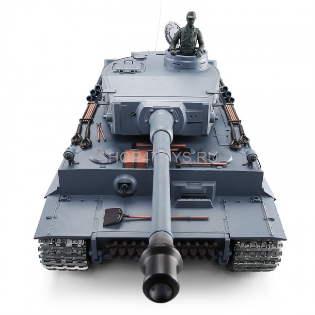 Радиоуправляемый танк Heng Long German Tiger PRO 1:16 (ИК+Пневмо) 2.4G - 3818-1PRO-MS V6.0 Радиоуправляемый танк Heng Long German Tiger PRO 1:16 (ИК+Пневмо) 2.4G - 3818-1PRO-MS V6.0