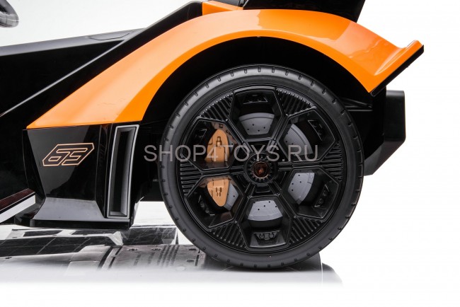 Детский электромобиль Lamborghini V12 Vision Gran Turismo 4WD 12V - HL528-LUX-ORANGE Детский электромобиль Lamborghini V12 Vision Gran Turismo 4WD 12V - HL528-LUX-ORANGE
