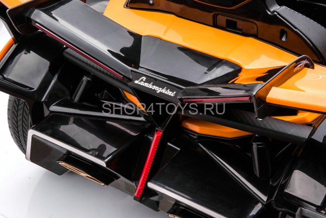 Детский электромобиль Lamborghini V12 Vision Gran Turismo 4WD 12V - HL528-LUX-ORANGE Детский электромобиль Lamborghini V12 Vision Gran Turismo 4WD 12V - HL528-LUX-ORANGE