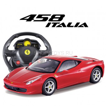 Радиоуправляемая машина Феррари  MJX Ferrari 458 Italia 1:14, гироруль 2.4G - 3534A Радиоуправляемая машина Феррари  MJX Ferrari 458 Italia 1:14, гироруль 2.4G - 3534A