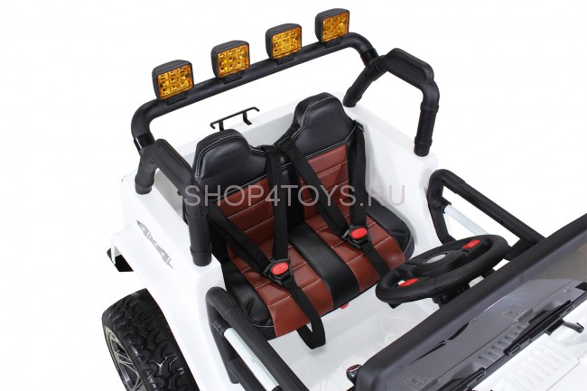 Радиоуправляемый белый джип Wrangler 2WD 2.4G - WXE1688-W Радиоуправляемый белый джип Wrangler 2WD 2.4G - WXE1688-W