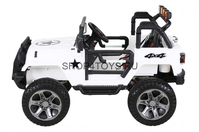 Радиоуправляемый белый джип Wrangler 2WD 2.4G - WXE1688-W Радиоуправляемый белый джип Wrangler 2WD 2.4G - WXE1688-W