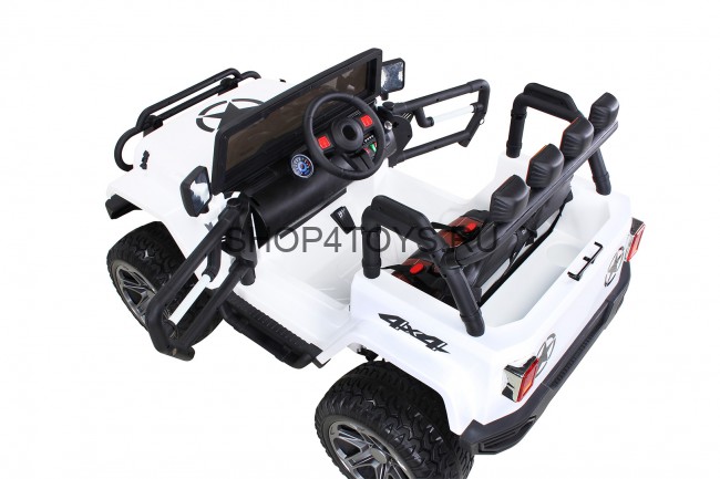 Радиоуправляемый белый джип Wrangler 2WD 2.4G - WXE1688-W Радиоуправляемый белый джип Wrangler 2WD 2.4G - WXE1688-W