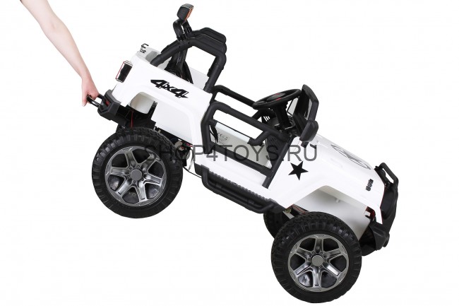 Радиоуправляемый белый джип Wrangler 2WD 2.4G - WXE1688-W Радиоуправляемый белый джип Wrangler 2WD 2.4G - WXE1688-W