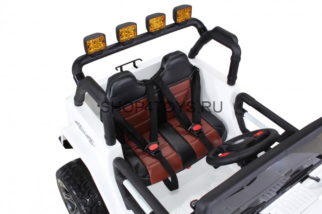 Радиоуправляемый белый джип Wrangler 2WD 2.4G - WXE1688-W Радиоуправляемый белый джип Wrangler 2WD 2.4G - WXE1688-W