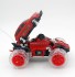 Радиоуправляемая машина-перевертыш Bubble Car красная - 333-PP02