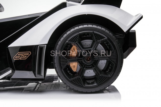 Детский электромобиль Lamborghini V12 Vision Gran Turismo 4WD 12V - HL528-LUX-WHITE Детский электромобиль Lamborghini V12 Vision Gran Turismo 4WD 12V - HL528-LUX-WHITE