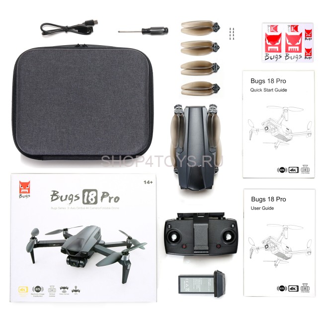 Радиоуправляемый квадрокоптер MJX B18 PRO 4K 3-Axis Gimbal EIS GPS 5G - MJX-B18PRO Радиоуправляемый квадрокоптер MJX B18 PRO 4K 3-Axis Gimbal EIS GPS 5G - MJX-B18PRO