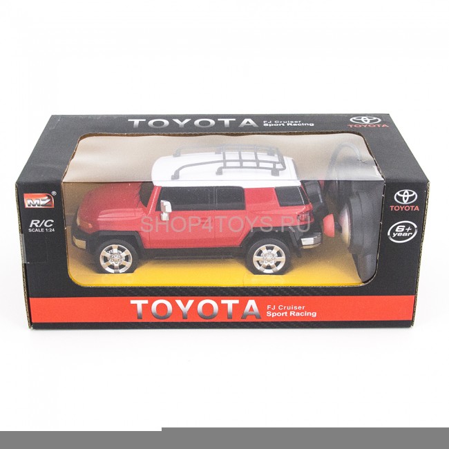 Радиоуправляемая машина Toyota FJ Cruiser Red 1:24 - 27055 Радиоуправляемая машина Toyota FJ Cruiser Red 1:24 - 27055