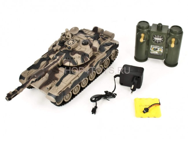 Радиоуправляемый танковый бой Русский Т90 и Немецкий KING TIGER - 99821 Радиоуправляемый танковый бой Русский Т90 и Немецкий KING TIGER - 99821