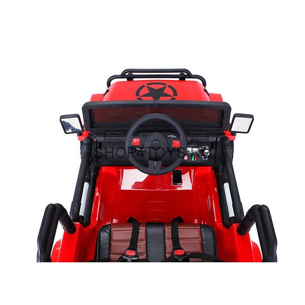 Радиоуправляемый красный джип Wrangler 2WD 2.4G - WXE1688 Радиоуправляемый красный джип Wrangler 2WD 2.4G - WXE1688