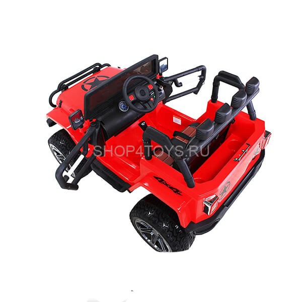 Радиоуправляемый красный джип Wrangler 2WD 2.4G - WXE1688 Радиоуправляемый красный джип Wrangler 2WD 2.4G - WXE1688