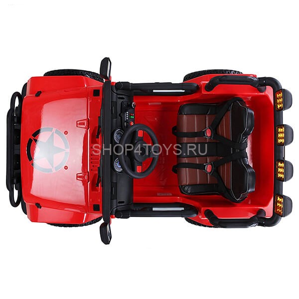 Радиоуправляемый красный джип Wrangler 2WD 2.4G - WXE1688 Радиоуправляемый красный джип Wrangler 2WD 2.4G - WXE1688