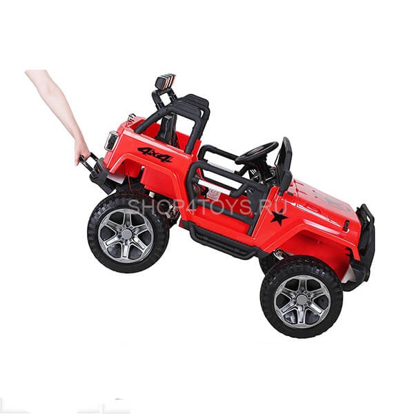 Радиоуправляемый красный джип Wrangler 2WD 2.4G - WXE1688 Радиоуправляемый красный джип Wrangler 2WD 2.4G - WXE1688