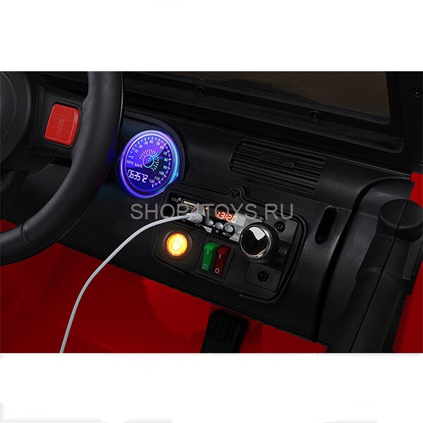 Радиоуправляемый красный джип Wrangler 2WD 2.4G - WXE1688 Радиоуправляемый красный джип Wrangler 2WD 2.4G - WXE1688