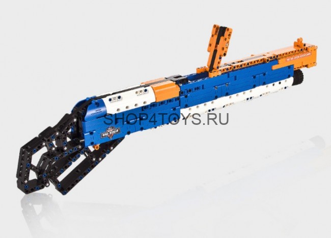 Конструктор Double E Cada Technics, дробовик M1887, 506 деталей, стреляет пульками - C81004W Конструктор Double E Cada Technics, дробовик M1887, 506 деталей, стреляет пульками - C81004W