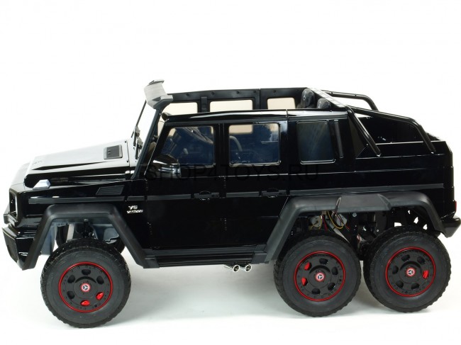 Двухместный электромобиль Mercedes Benz G63 6x6 4WD - ABL1801-BLACK-PAINT