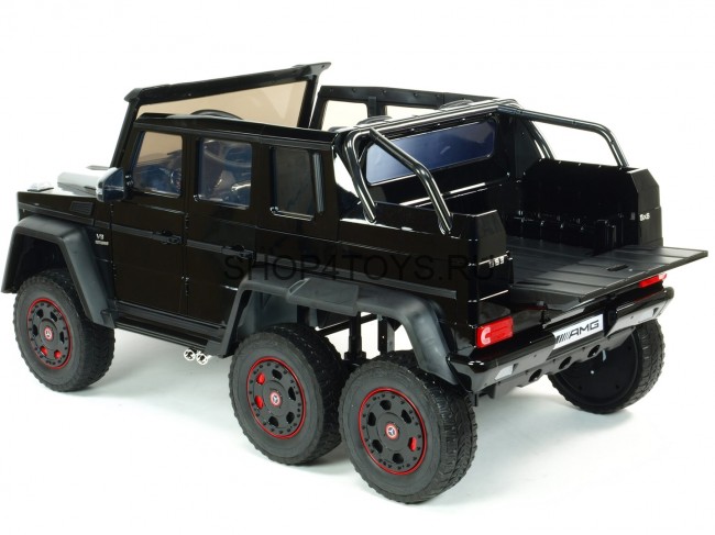 Двухместный электромобиль Mercedes Benz G63 6x6 4WD - ABL1801-BLACK-PAINT