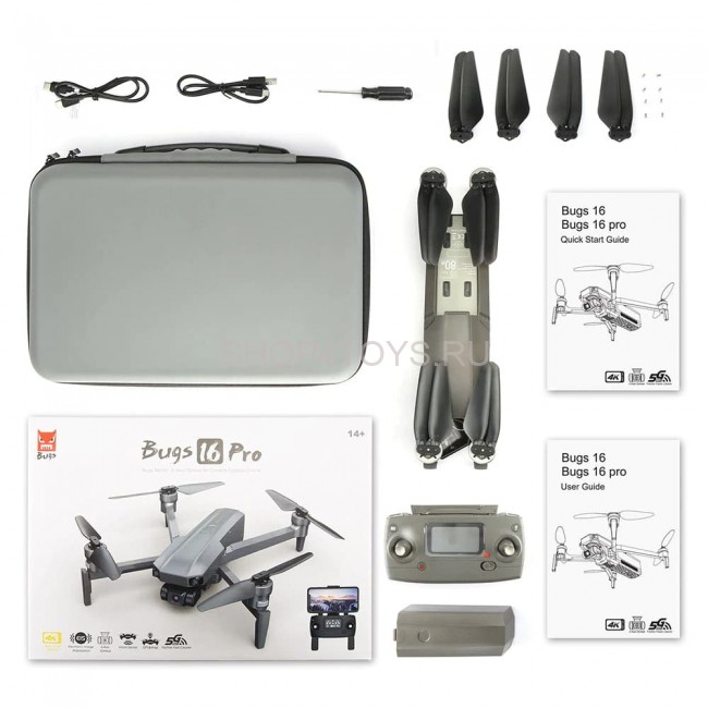 Радиоуправляемый квадрокоптер MJX B16PRO 4K 3-Axis Gimbal EIS GPS 5G - MJX-B16PRO Радиоуправляемый квадрокоптер MJX B16PRO 4K 3-Axis Gimbal EIS GPS 5G - MJX-B16PRO