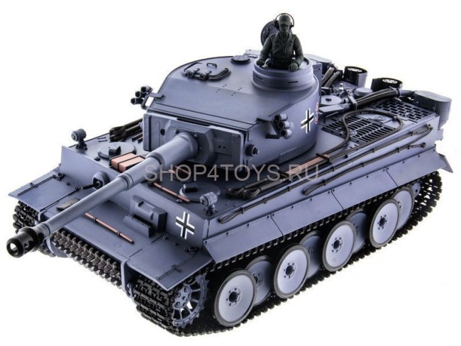 Радиоуправляемый танк Heng Long German Tiger V7.0 масштаб 1:16 2.4G - 3818-1-V7 Радиоуправляемый танк Heng Long German Tiger V7.0 масштаб 1:16 2.4G - 3818-1-V7