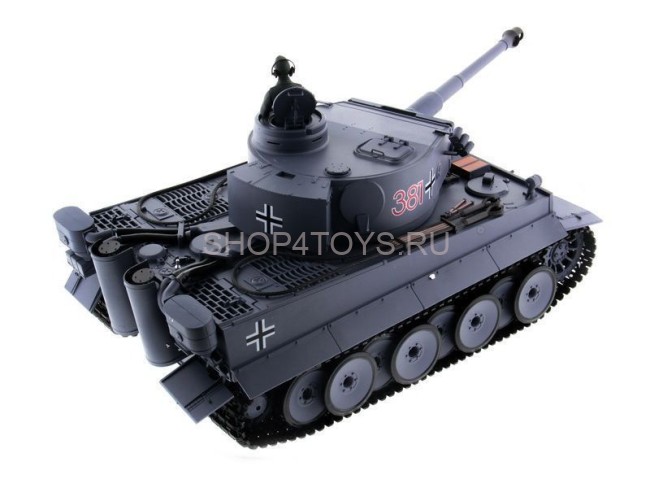 Радиоуправляемый танк Heng Long German Tiger V7.0 масштаб 1:16 2.4G - 3818-1-V7 Радиоуправляемый танк Heng Long German Tiger V7.0 масштаб 1:16 2.4G - 3818-1-V7