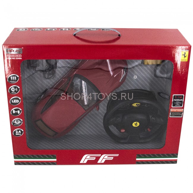 Радиоуправляемая машина MJX Ferrari FF 1:14, гироруль 2.4G - MJX-3549A Радиоуправляемая машина MJX Ferrari FF 1:14, гироруль 2.4G - MJX-3549A