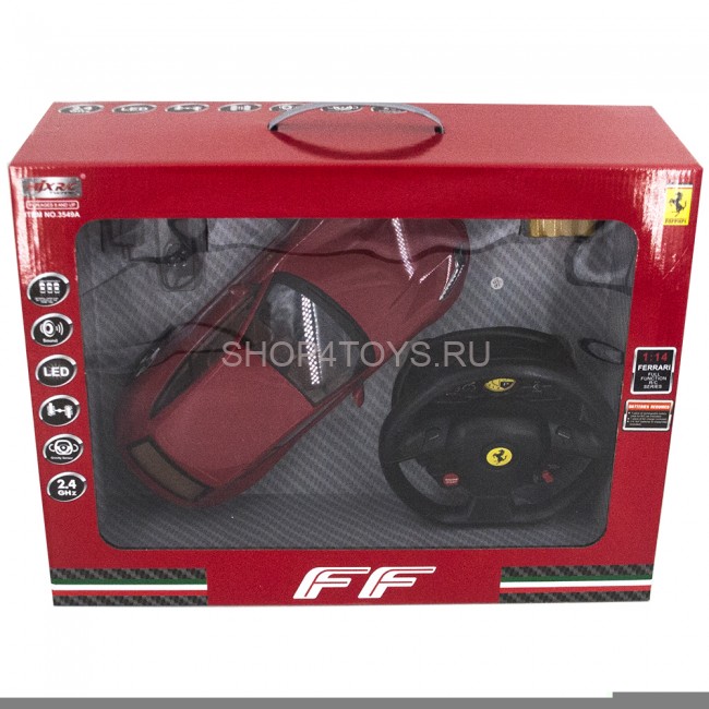 Радиоуправляемая машина MJX Ferrari FF 1:14, гироруль 2.4G - MJX-3549A Радиоуправляемая машина MJX Ferrari FF 1:14, гироруль 2.4G - MJX-3549A