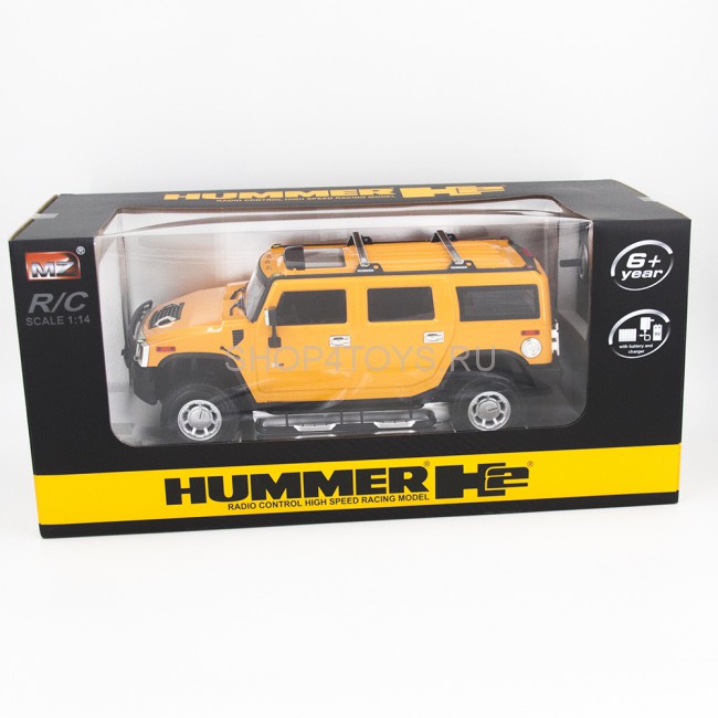 Радиоуправляемая машина Hummer H2 Yellow 1:14 - MZ-2026-Y Радиоуправляемая машина Hummer H2 Yellow 1:14 - MZ-2026-Y