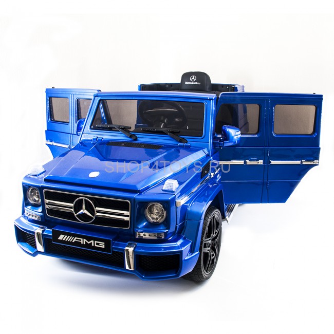 Детский электромобиль Mercedes Benz G63 LUXURY 2.4G - Blue - HL168-LUX Детский электромобиль Mercedes Benz G63 LUXURY 2.4G - Blue - HL168-LUX