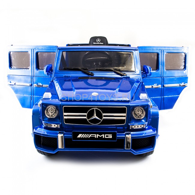 Детский электромобиль Mercedes Benz G63 LUXURY 2.4G - Blue - HL168-LUX Детский электромобиль Mercedes Benz G63 LUXURY 2.4G - Blue - HL168-LUX