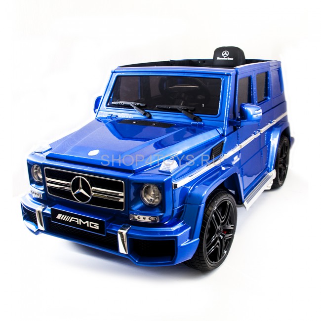 Детский электромобиль Mercedes Benz G63 LUXURY 2.4G - Blue - HL168-LUX Детский электромобиль Mercedes Benz G63 LUXURY 2.4G - Blue - HL168-LUX
