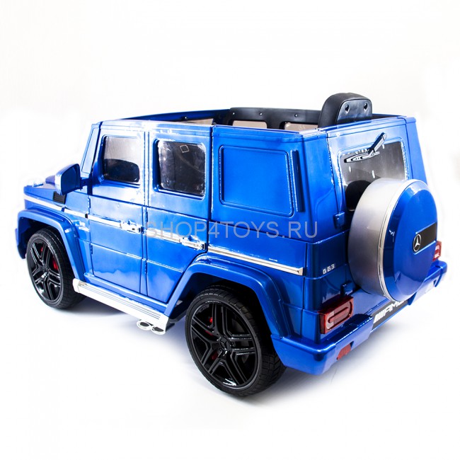 Детский электромобиль Mercedes Benz G63 LUXURY 2.4G - Blue - HL168-LUX Детский электромобиль Mercedes Benz G63 LUXURY 2.4G - Blue - HL168-LUX
