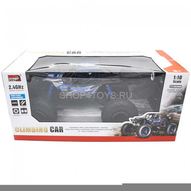 Радиоуправляемый краулер MZ Blue Climbing Car 1:10 - MZ-2837-B