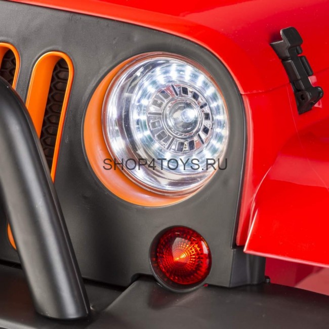 Детский электромобиль Red Jeep 2WD 12V 2.4G - BDM0905 Детский электромобиль Red Jeep 2WD 12V 2.4G - BDM0905