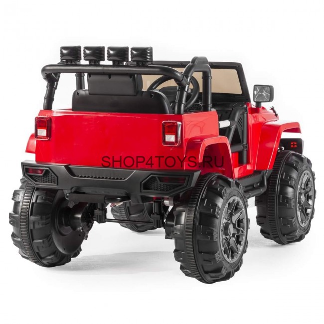 Детский электромобиль Red Jeep 2WD 12V 2.4G - BDM0905 Детский электромобиль Red Jeep 2WD 12V 2.4G - BDM0905